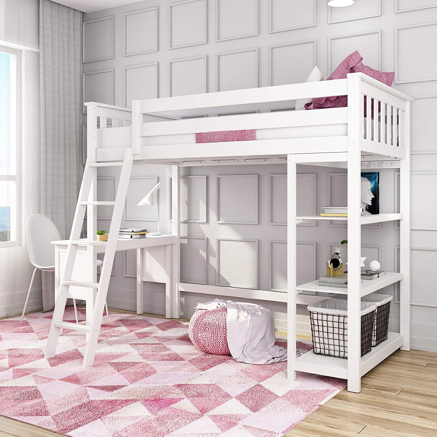 Max & Lily High Loft Bed