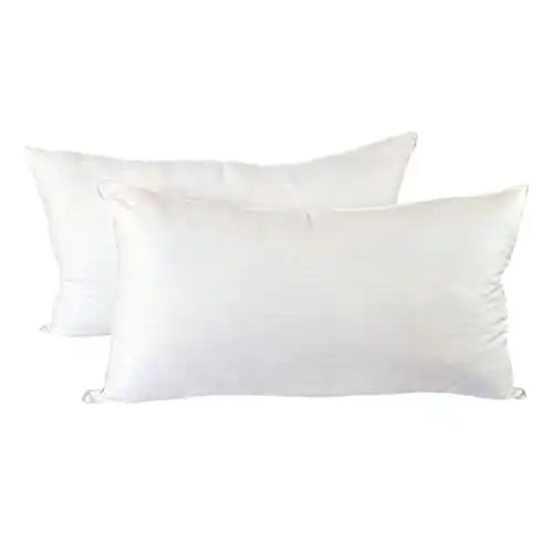 Cozy Bed Medium Firm (Set of 2) Hotel Quality Pillow, King, White, 2 Count